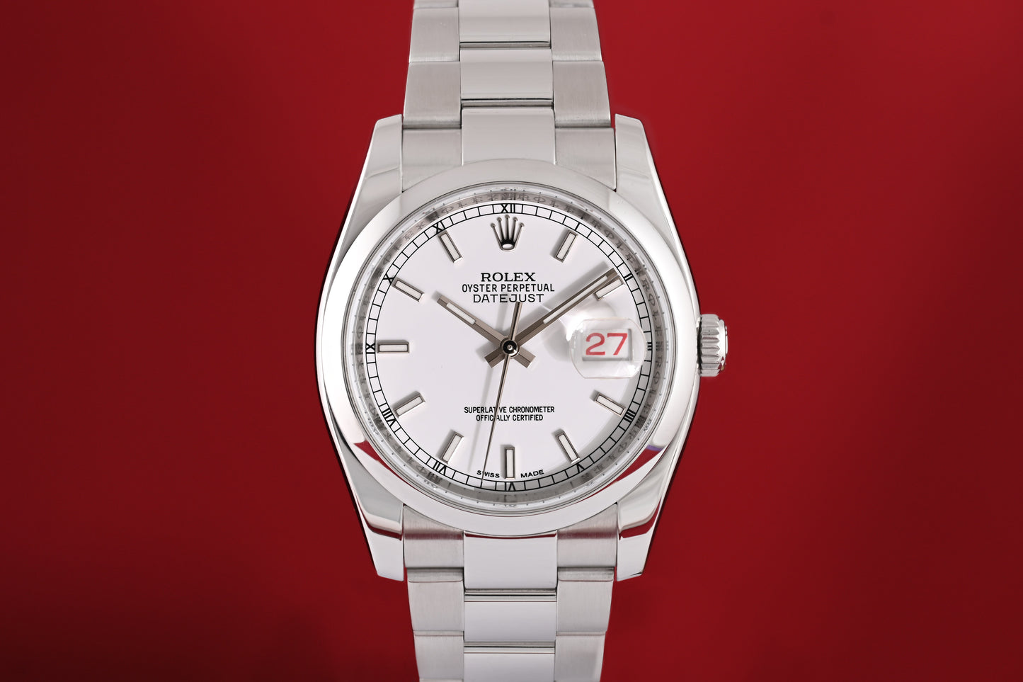 Rolex Oyster Perpetual Datejust 116200 - Full Set - LC 100