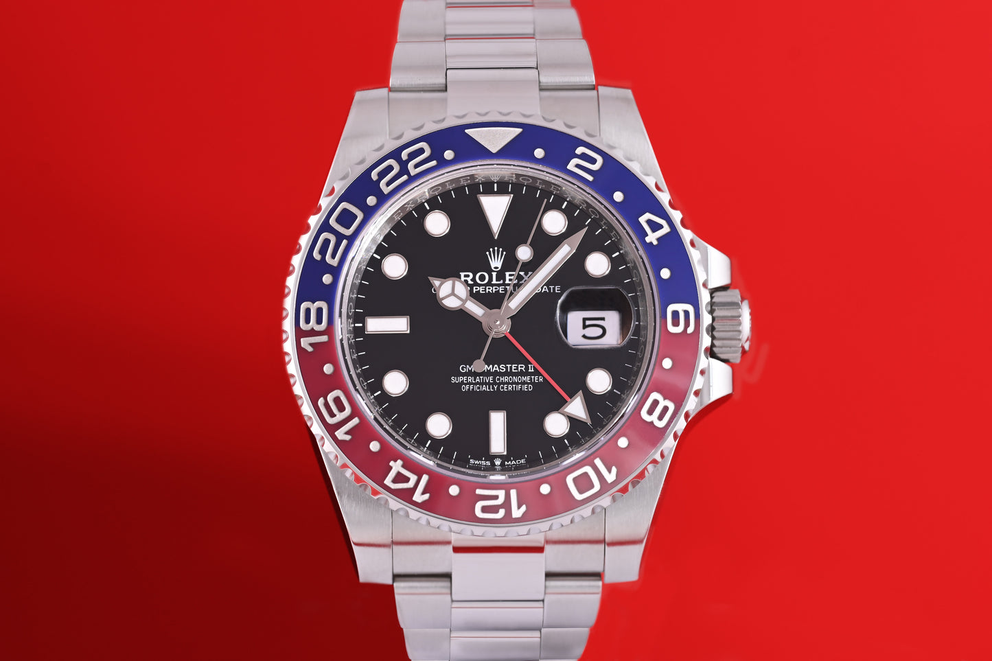 Rolex GMT Master II - 126710BLRO Pepsi - Full Set