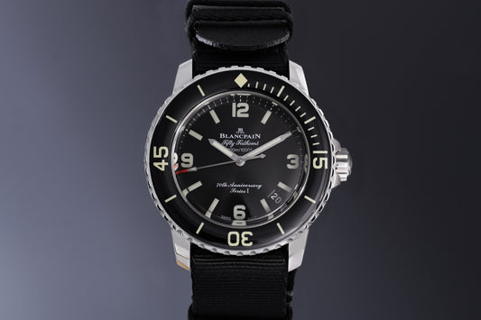 Blancpain Fifty Fathoms 70th Anniversary Act 1: Series I 1 of 70 Pieces - Full Set