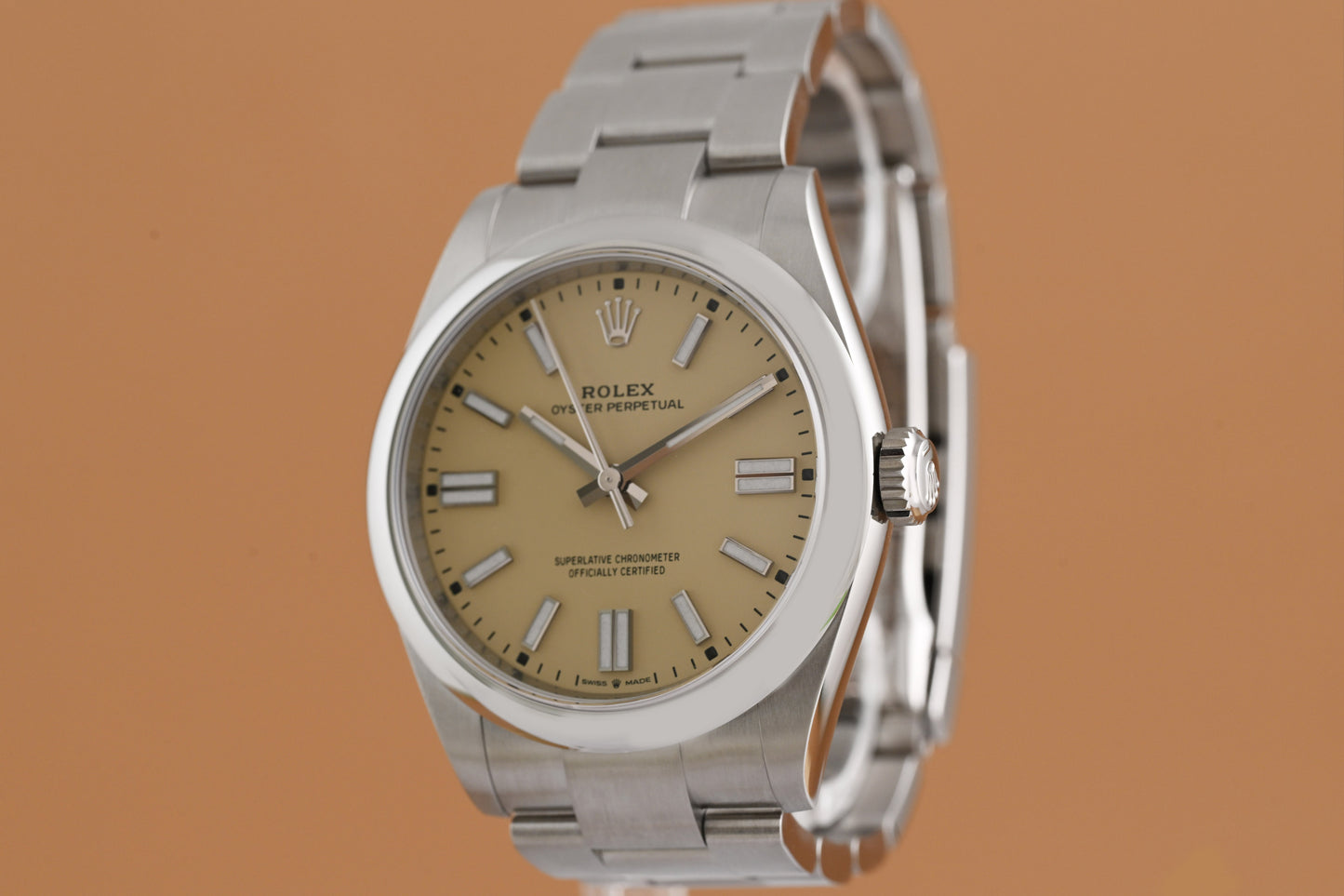 Rolex Oyster Perpetual 41mm 134300 - Beige - Full Set - NEW 2025