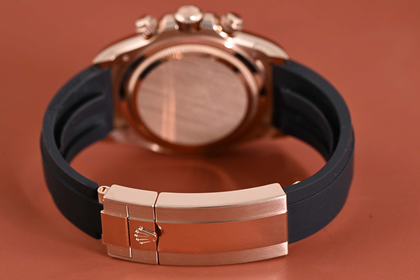 Rolex Daytona Rosegold 116515LN - Full Set - Sundust Baguette - NEW + Sticker