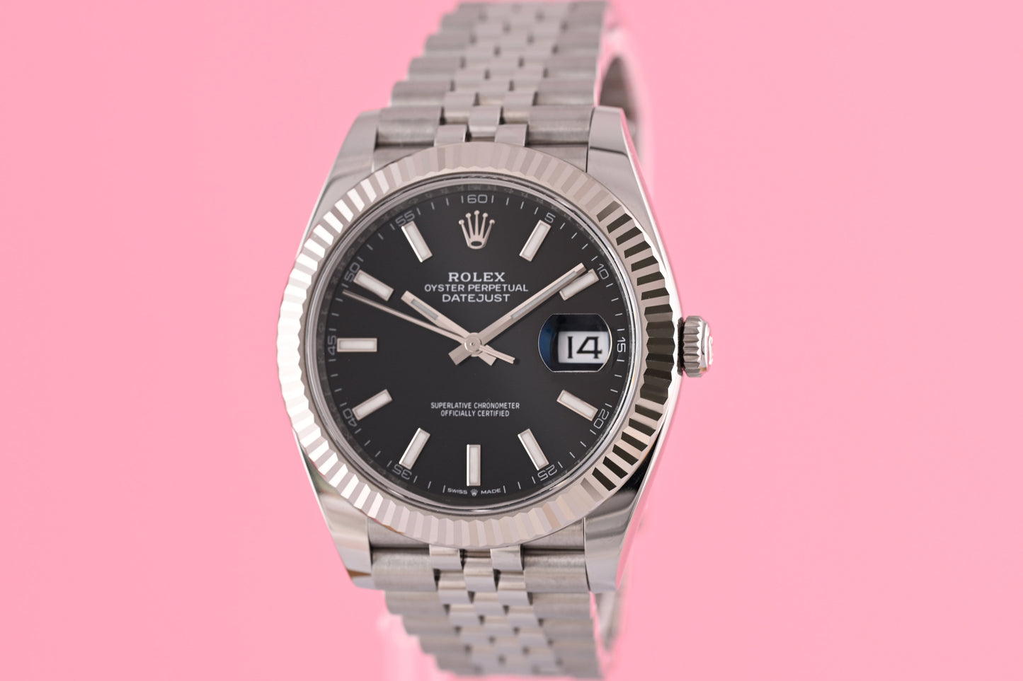 Rolex Datejust 41 - 126334 - Black Dial - Full Set