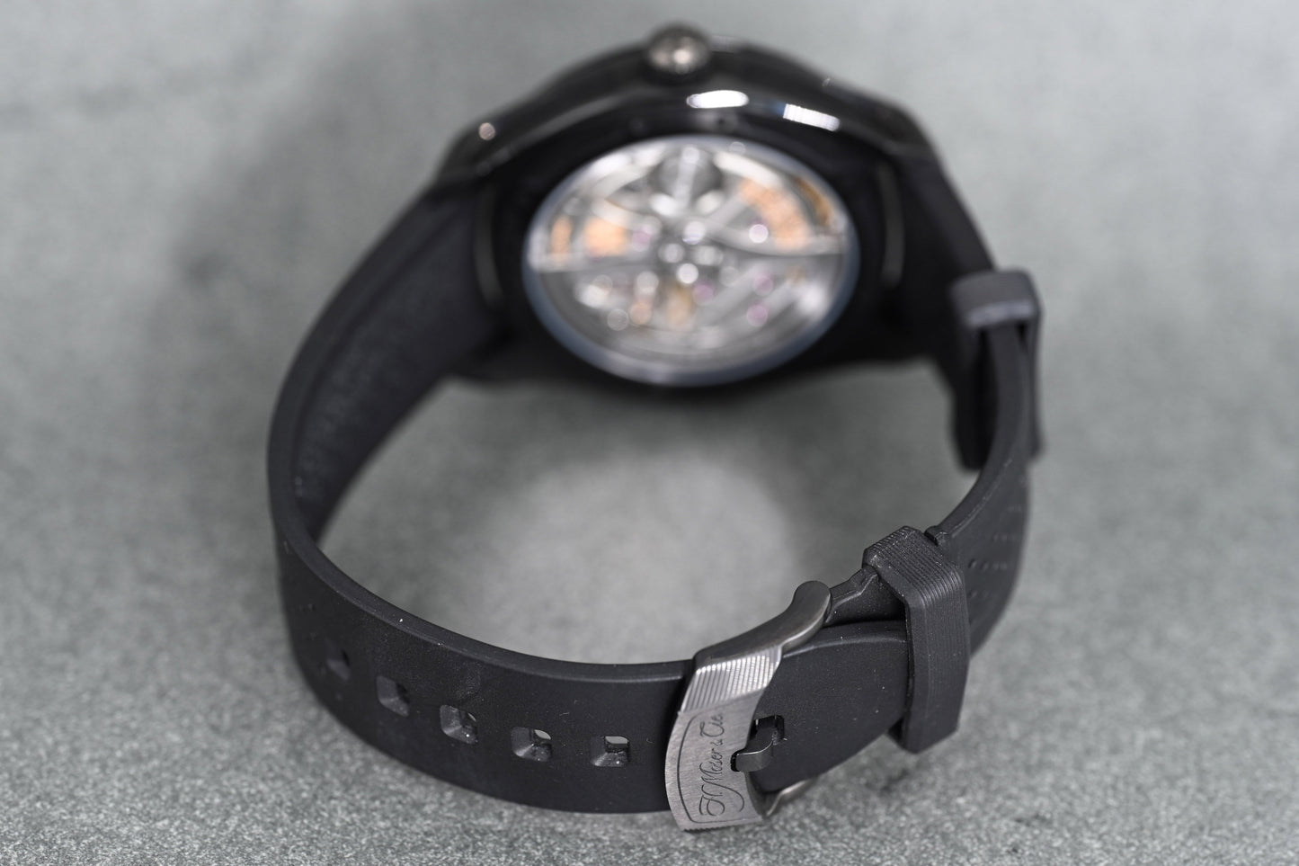 H.Moser & Cie. Pioneer Centre Seconds - DLC - Full Set