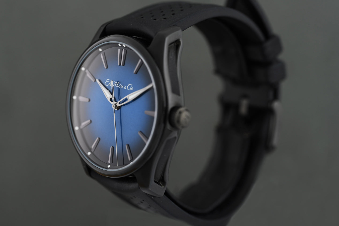 H.Moser & Cie. Pioneer Centre Seconds - DLC - Full Set