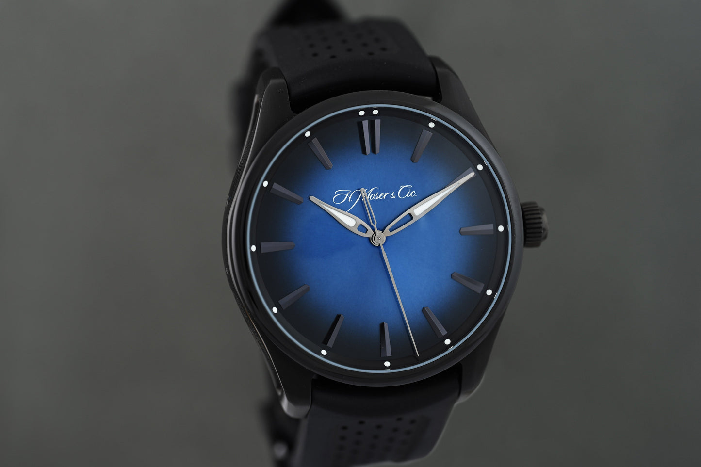 H.Moser & Cie. Pioneer Centre Seconds - DLC - Full Set