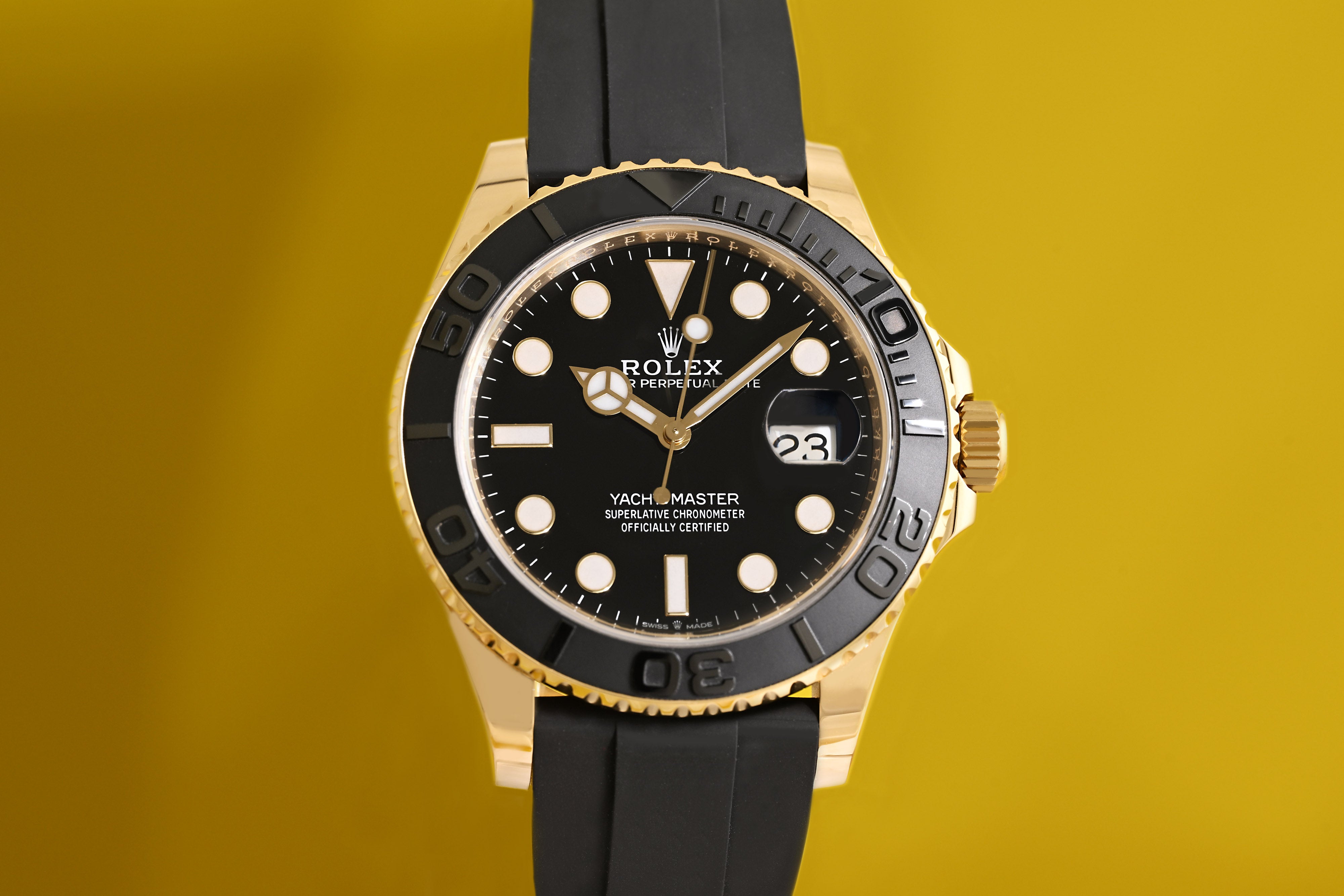 Rolex Yacht-Master 42 Yellow Gold 226658 Full Set – Rothfuss