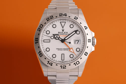 Rolex Explorer II 226570 - Polar Dial - Full Set - Like New