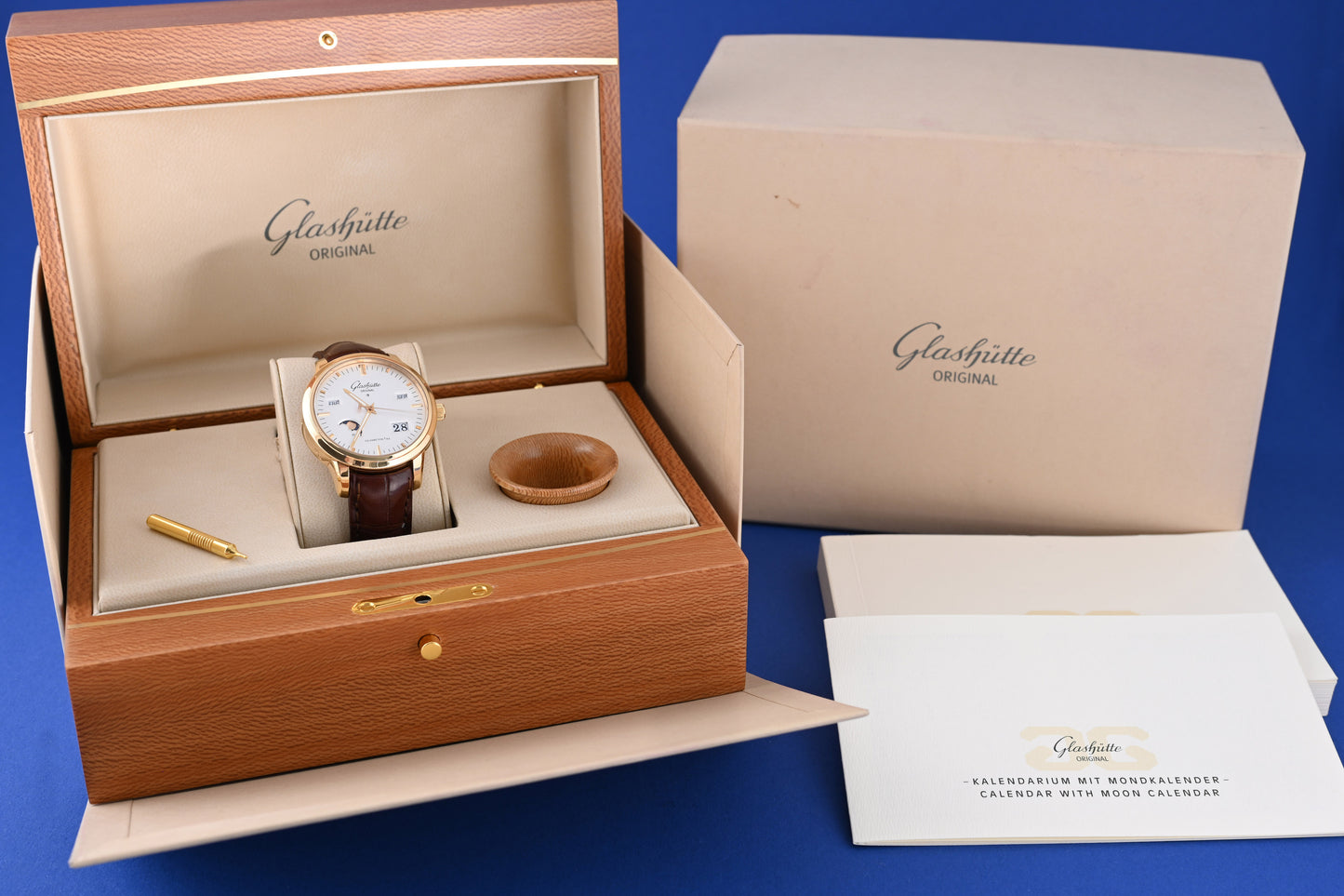 Glashütte Original Senator Perpetual Calendar / Ewiger Kalender - Full Set