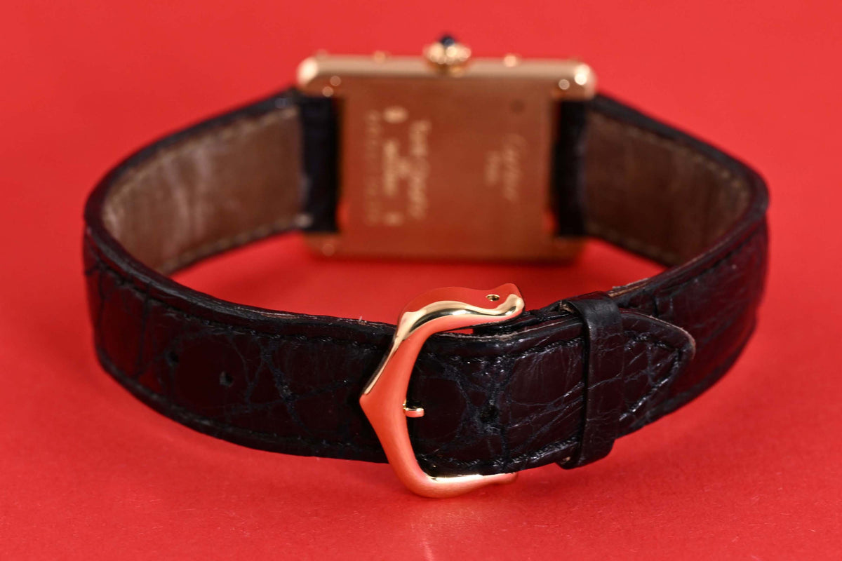 Cartier Tank Louis Cartier - 18k Gelbgold - inkl. original Papiere