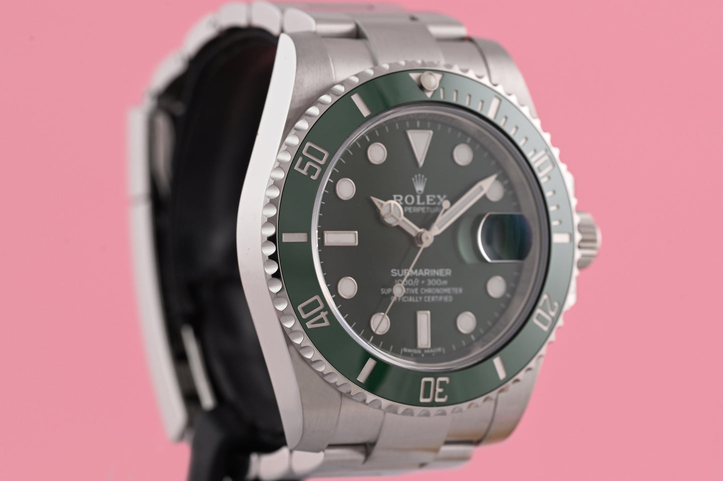 Rolex Submariner 116610LV - Full Set - Hulk - LC 100