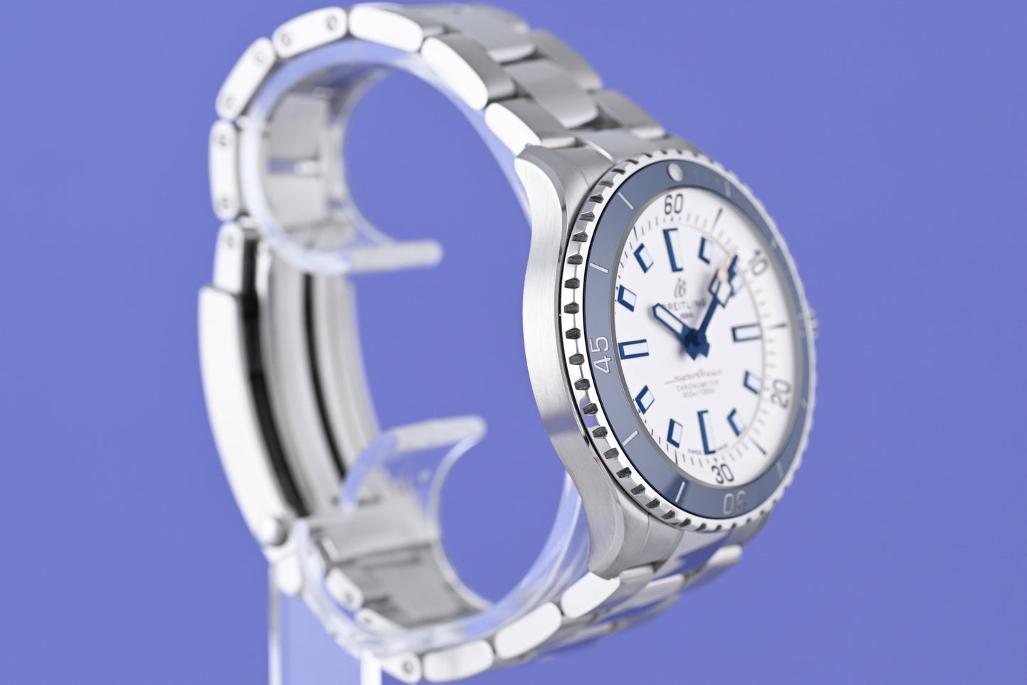 Breitling Superocean Automatic 42 mm White Dial - Full Set