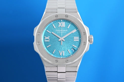 Chopard Alpine Eagle Large - Full Set - Maritime Blue Dial
