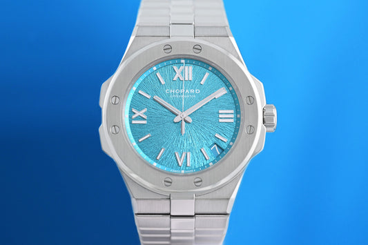 Chopard Alpine Eagle Large - Full Set - Maritime Blue Dial