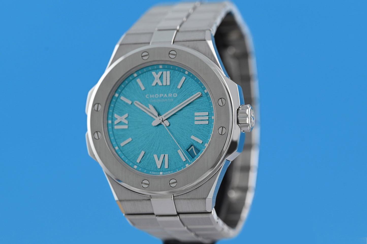 Chopard Alpine Eagle Large - Full Set - Maritime Blue Dial
