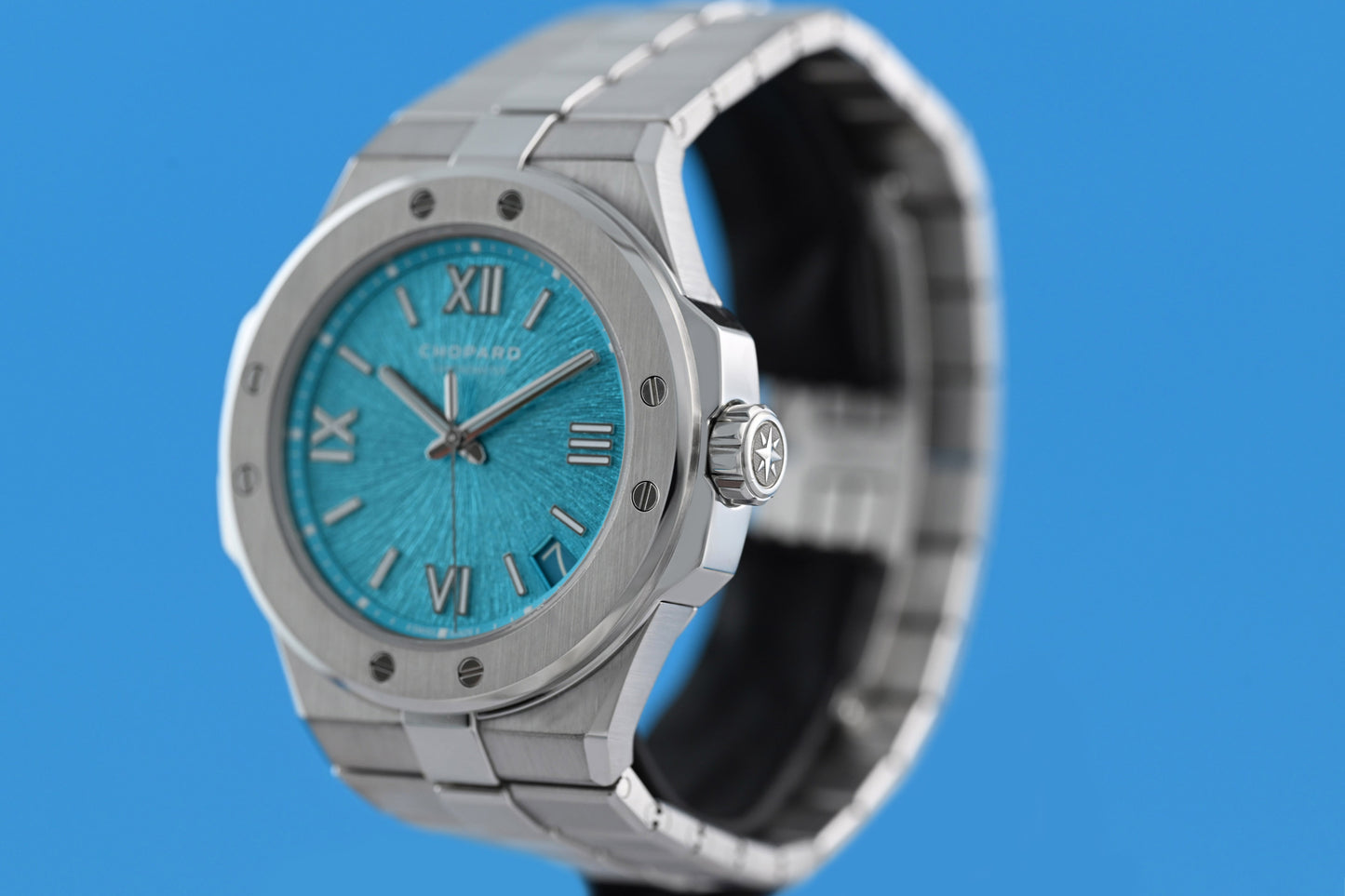 Chopard Alpine Eagle Large - Full Set - Maritime Blue Dial