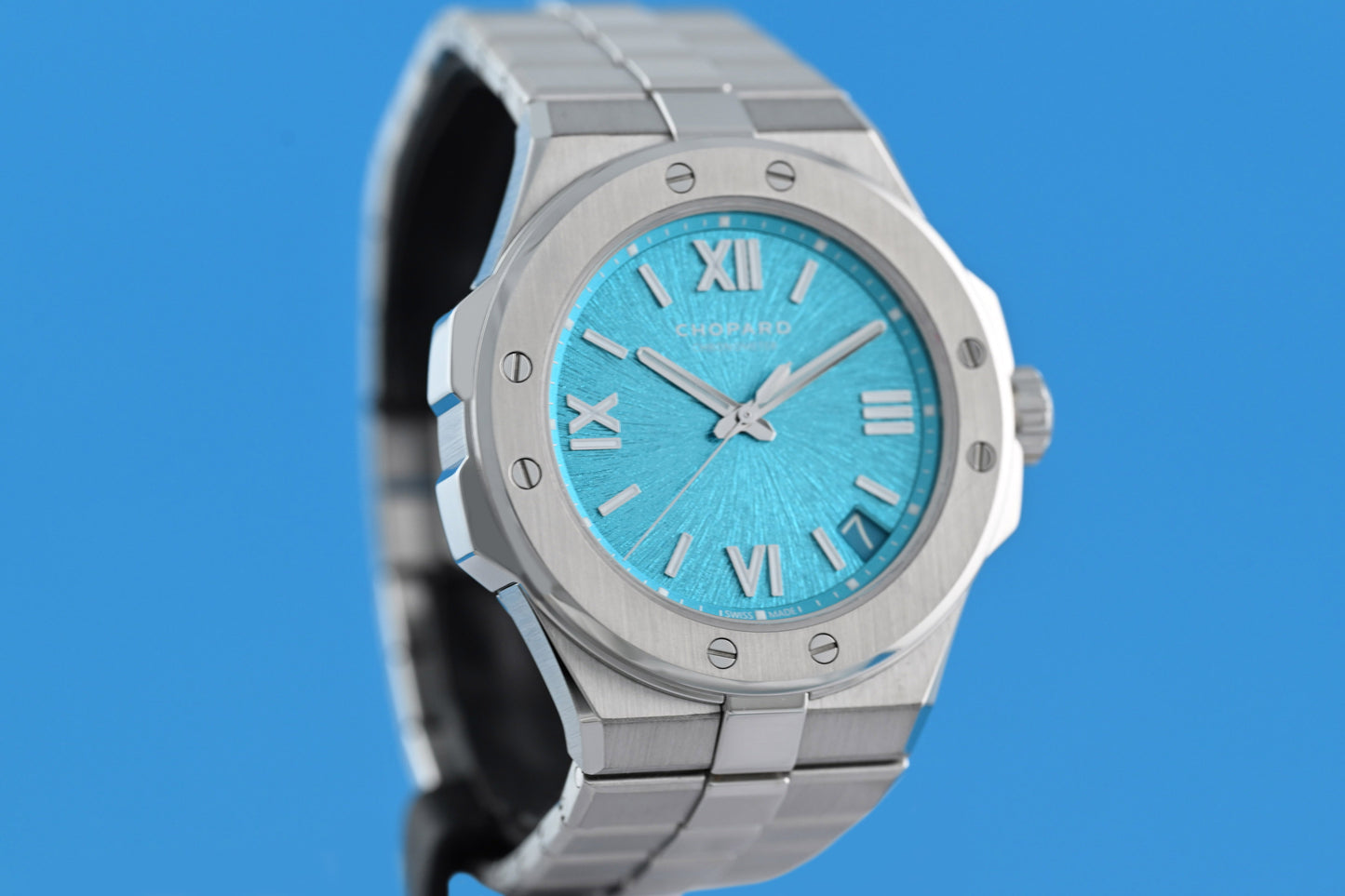 Chopard Alpine Eagle Large - Full Set - Maritime Blue Dial