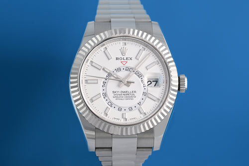 Rolex Sky-Dweller 326934 - Full Set - White Dial