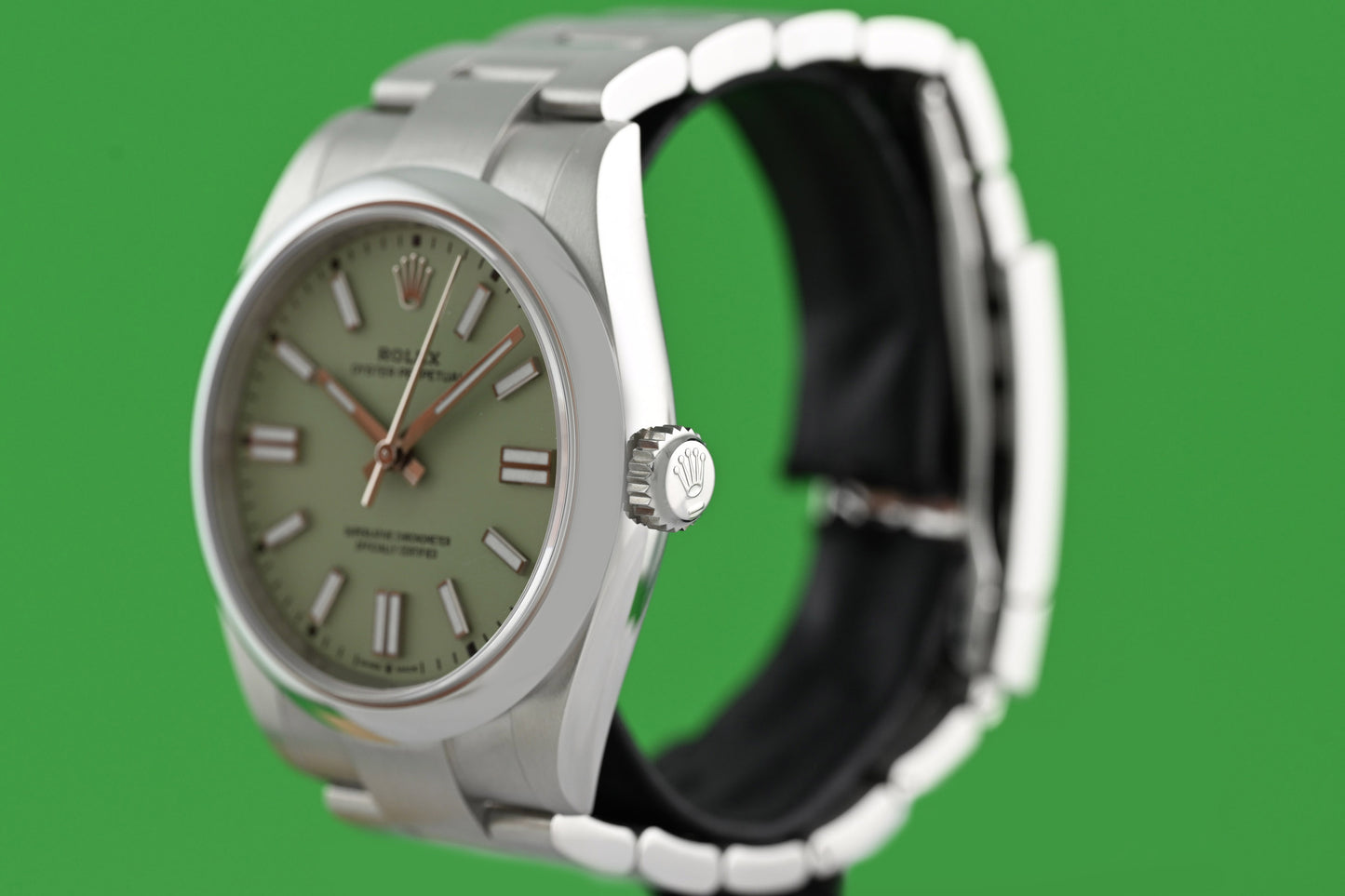 Rolex Oyster Perpetual 41mm 134300 - Pistachio - Full Set