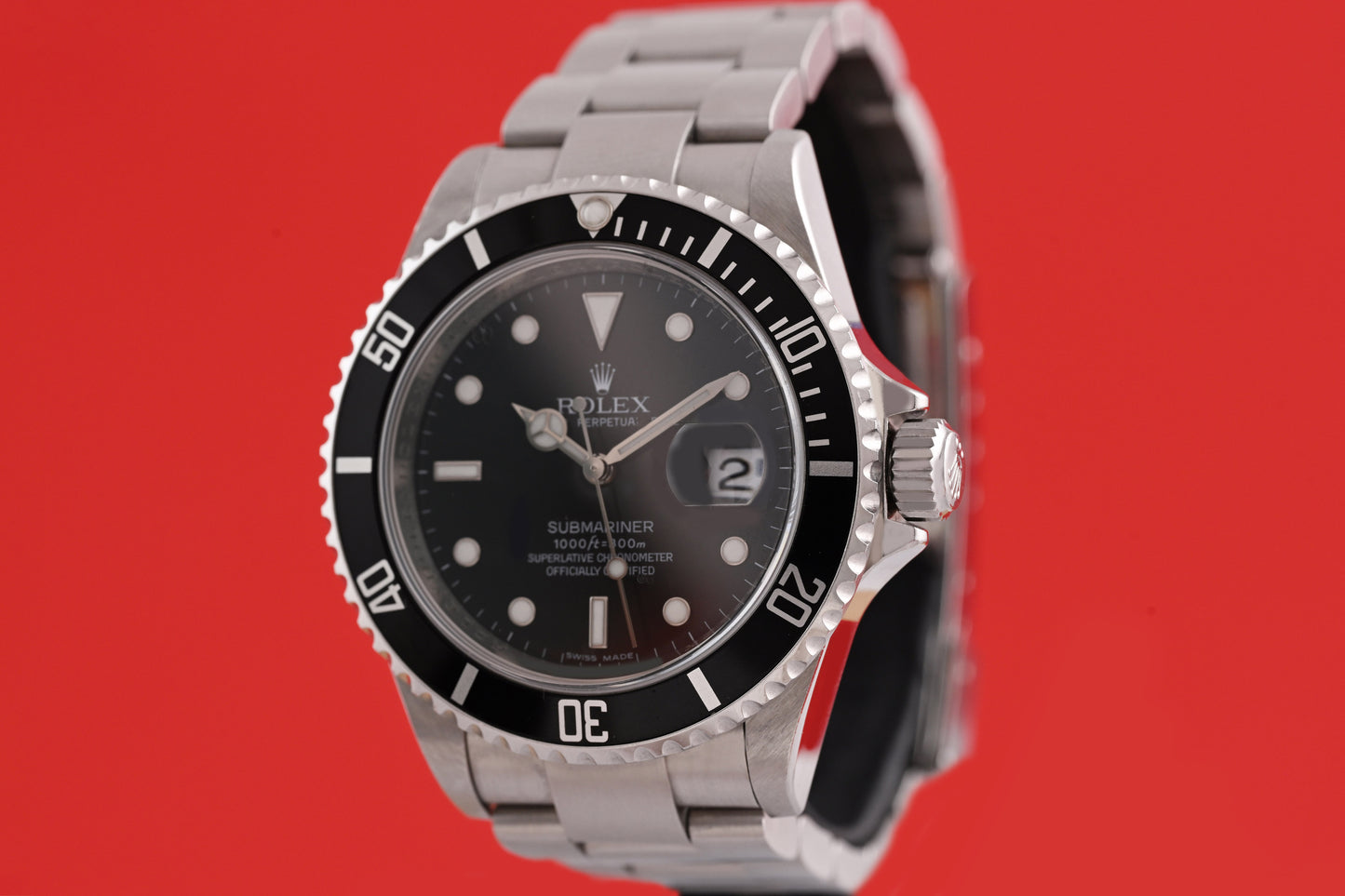 Rolex Submariner 16610 - Full Set - Rehaut