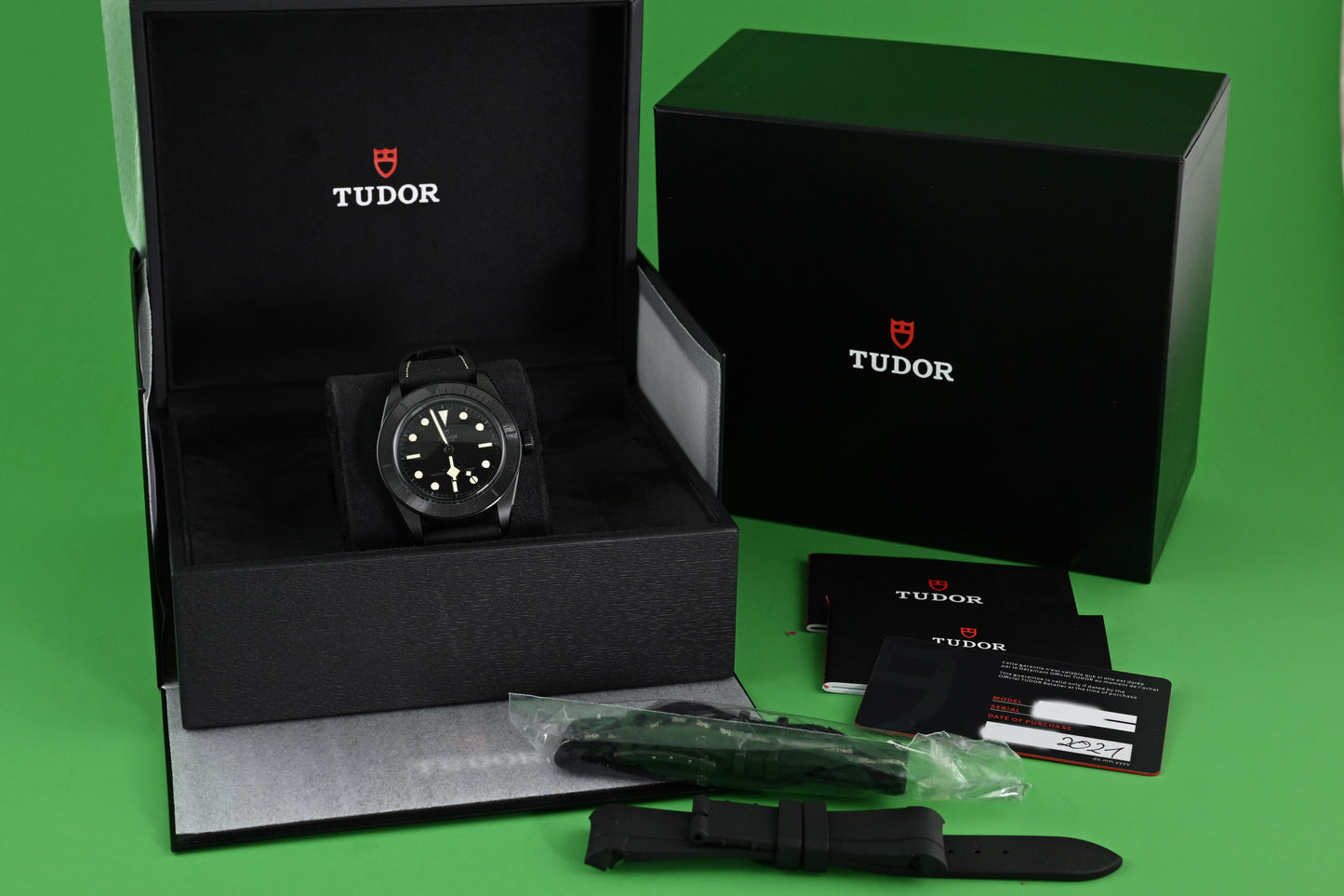 Tudor Black Bay Ceramic 79210CNU - Full Set - Like New