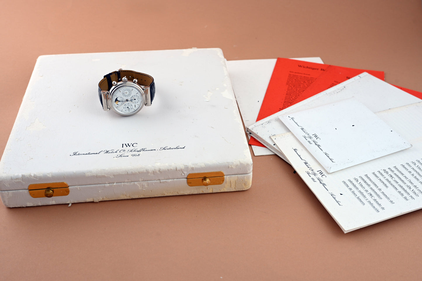 IWC Da Vinci Perpetual Calendar Weißgold - Full Set