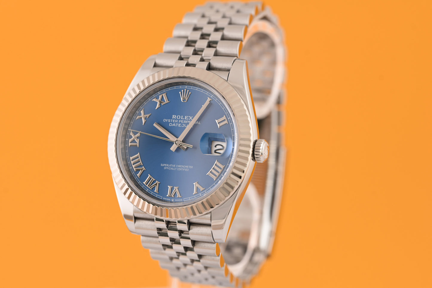 Rolex Datejust 41 - 126334 Blue Dial - Full Set - LC 100