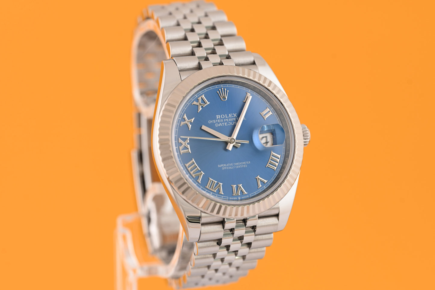 Rolex Datejust 41 - 126334 Blue Dial - Full Set - LC 100