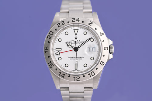 Rolex Explorer II 16570 - Polar Dial - Watch Only