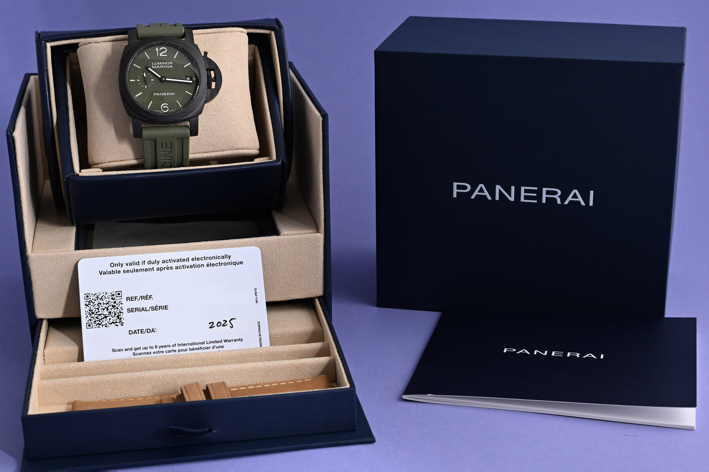 Panerai Luminor Quaranta Carbotech - Full Set