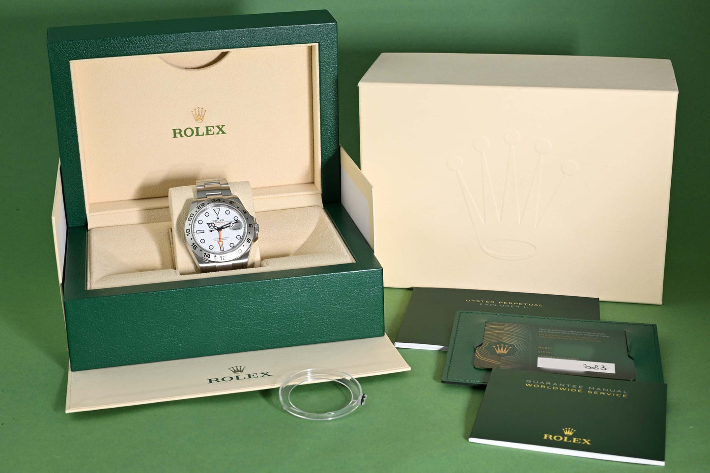 Rolex Explorer II 226570 - Polar Dial - Full Set