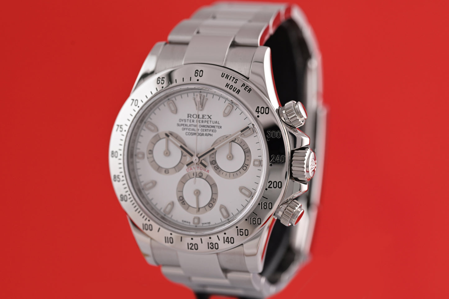 Rolex Daytona 116520 - White Dial - Full Set