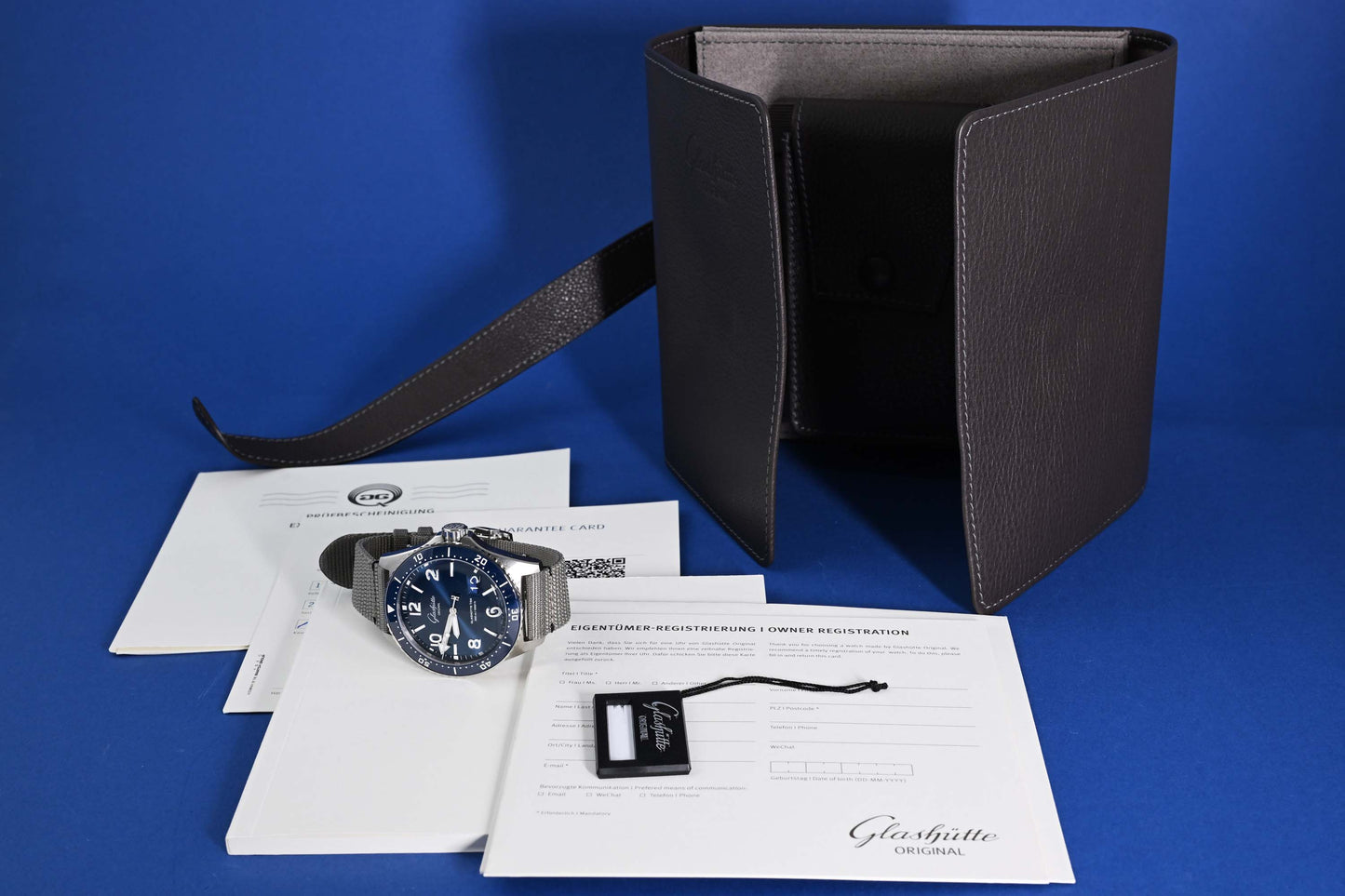 Glashütte Original SeaQ Panorama Date - Full Set - NEW