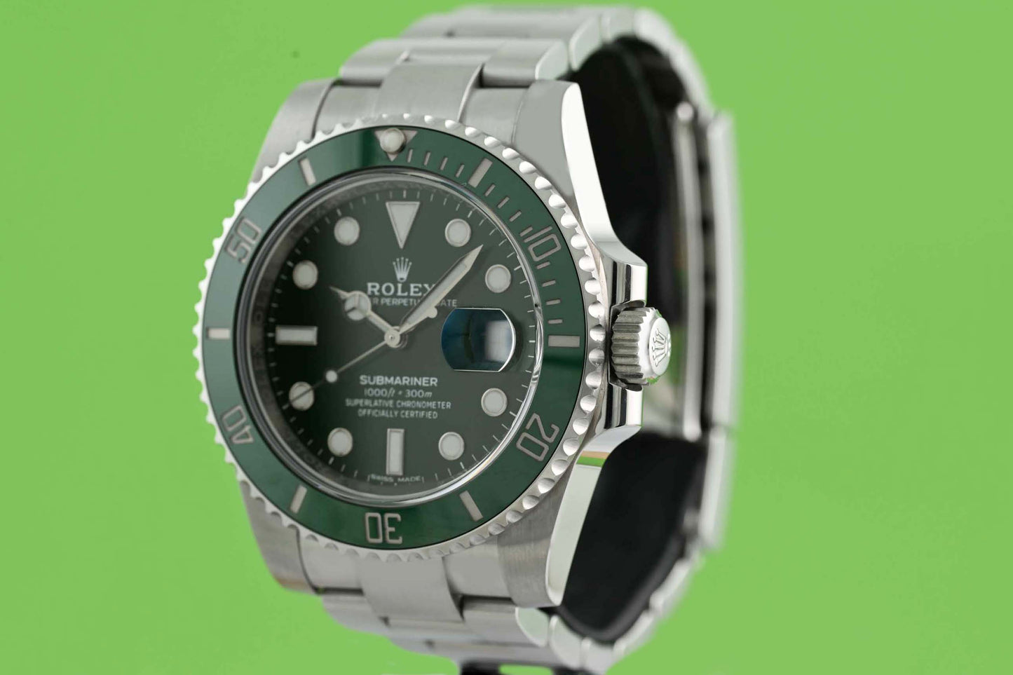 Rolex Submariner 116610LV - Full Set - Hulk - 2020 - New Card