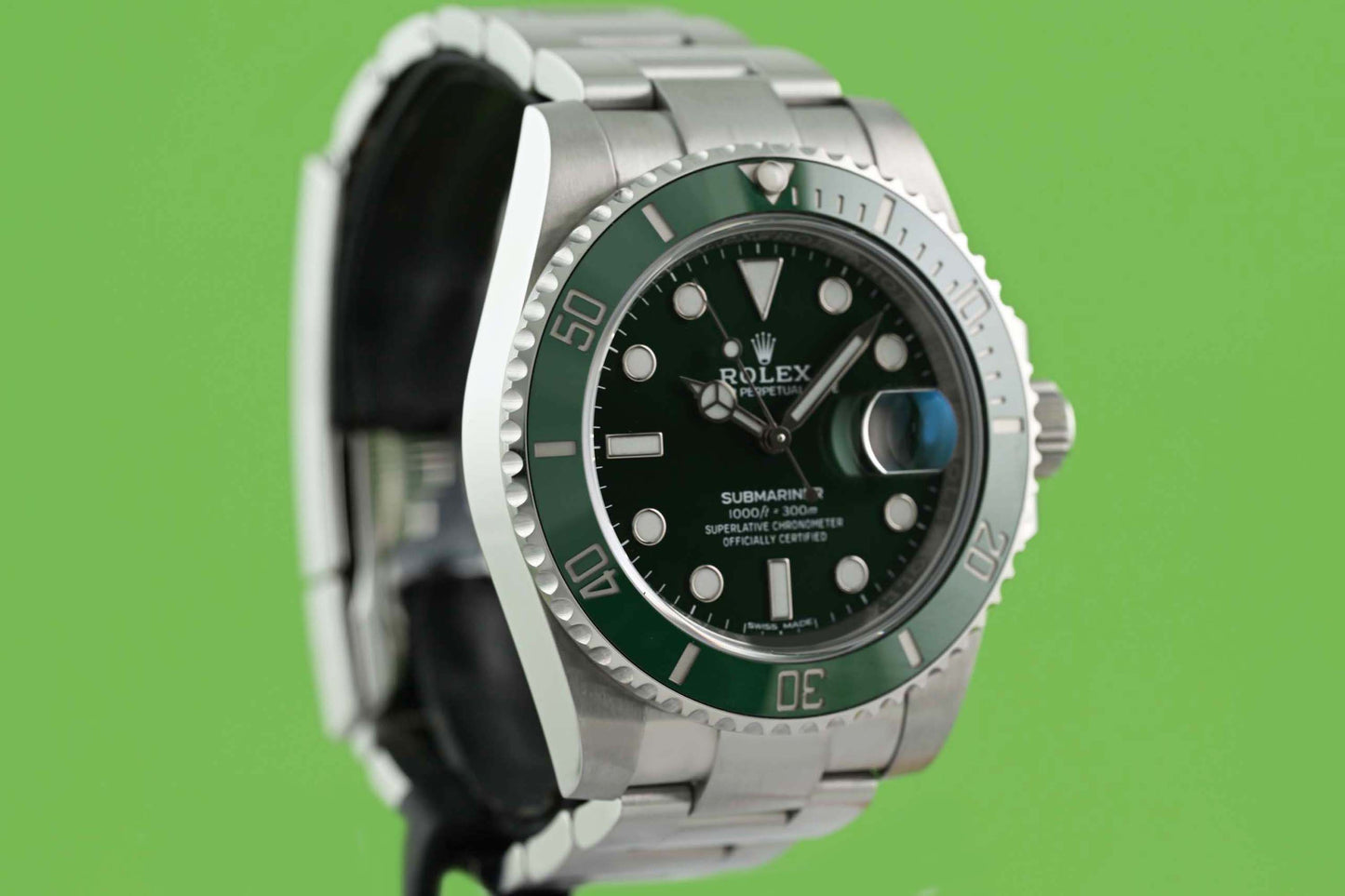 Rolex Submariner 116610LV - Full Set - Hulk - 2020 - New Card