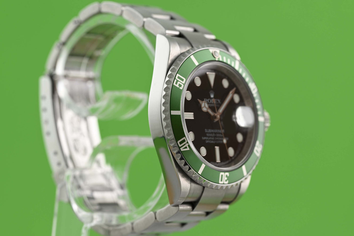 Rolex Submariner 16610LV - Full Set - Kermit - LC100