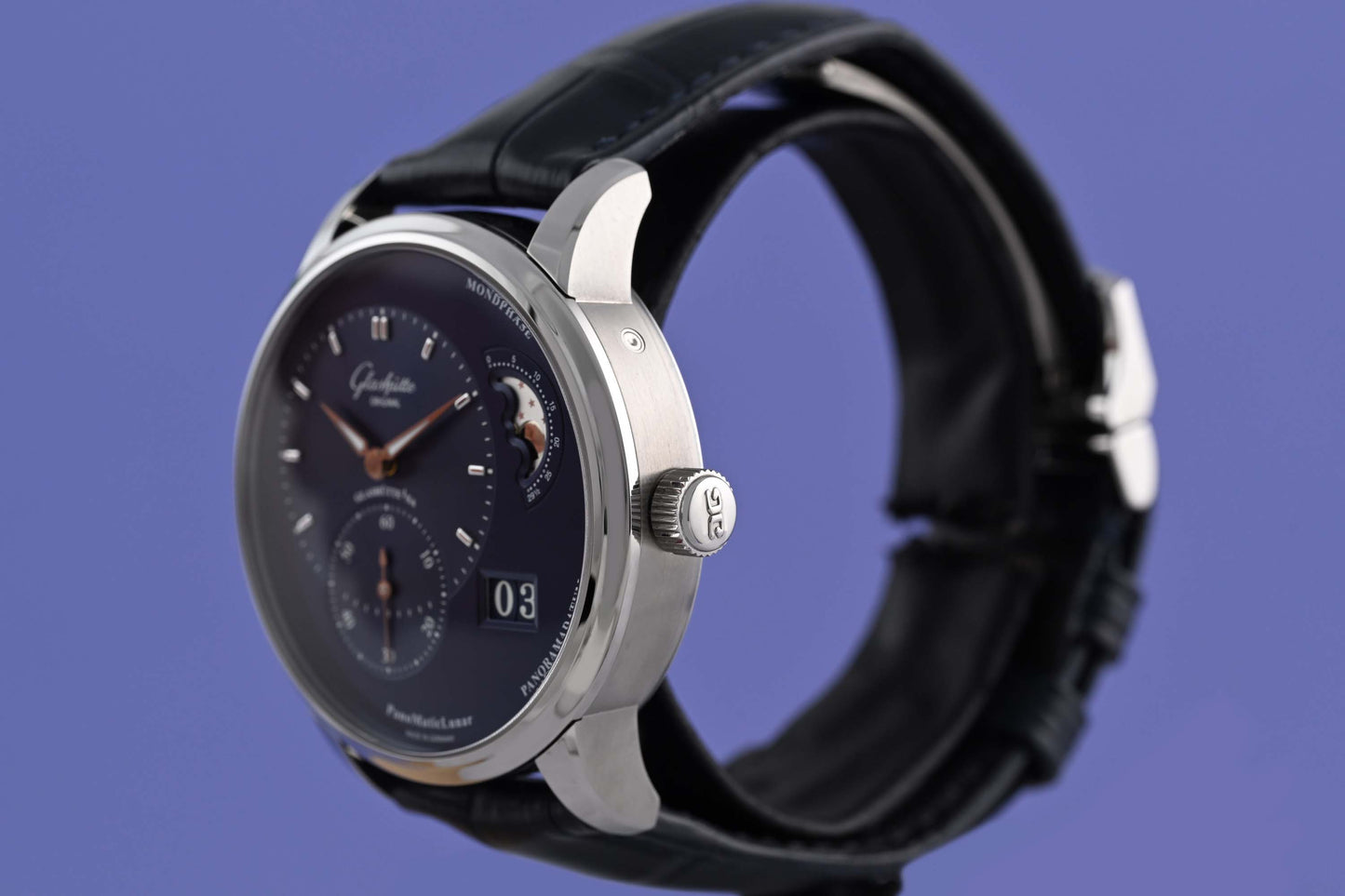 Glashütte Original PanoMaticLunar - Blue Dial - Full Set - NEW