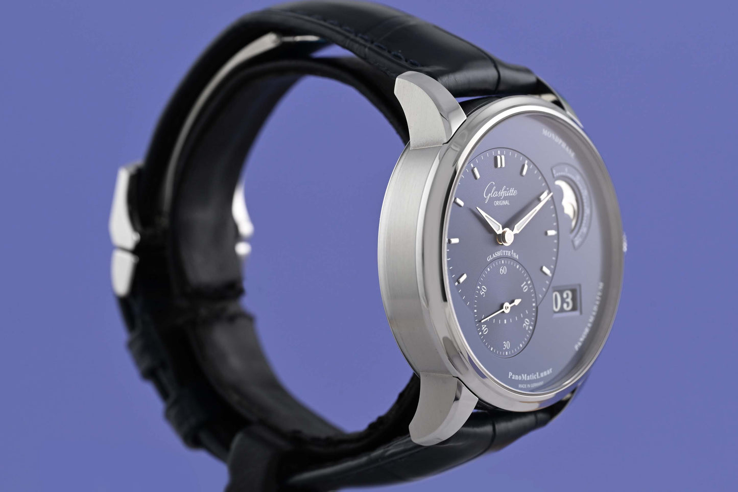 Glashütte Original PanoMaticLunar - Blue Dial - Full Set - NEW