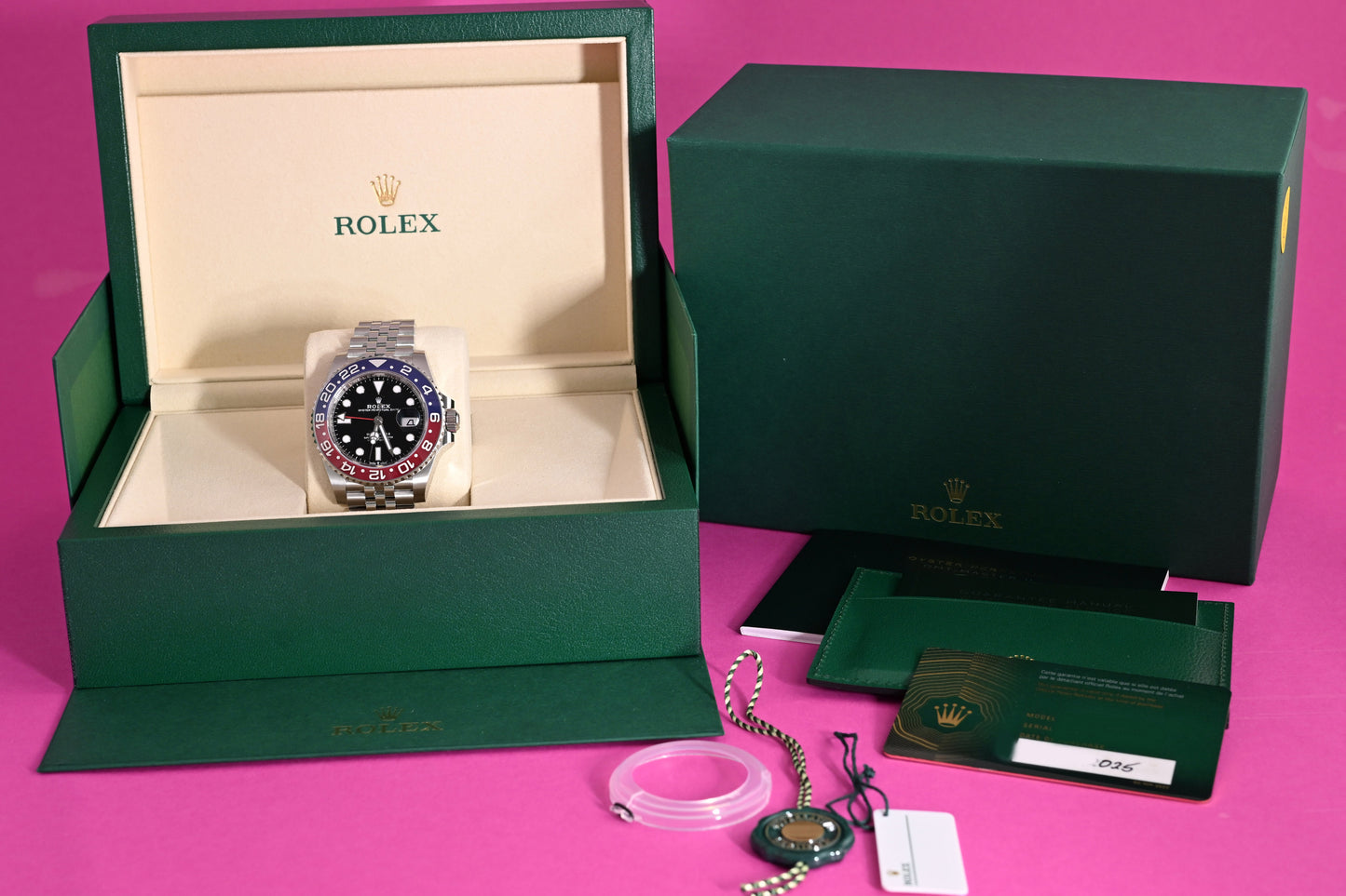 Rolex GMT Master II - 126710BLRO Pepsi - Full Set - NEW 2025