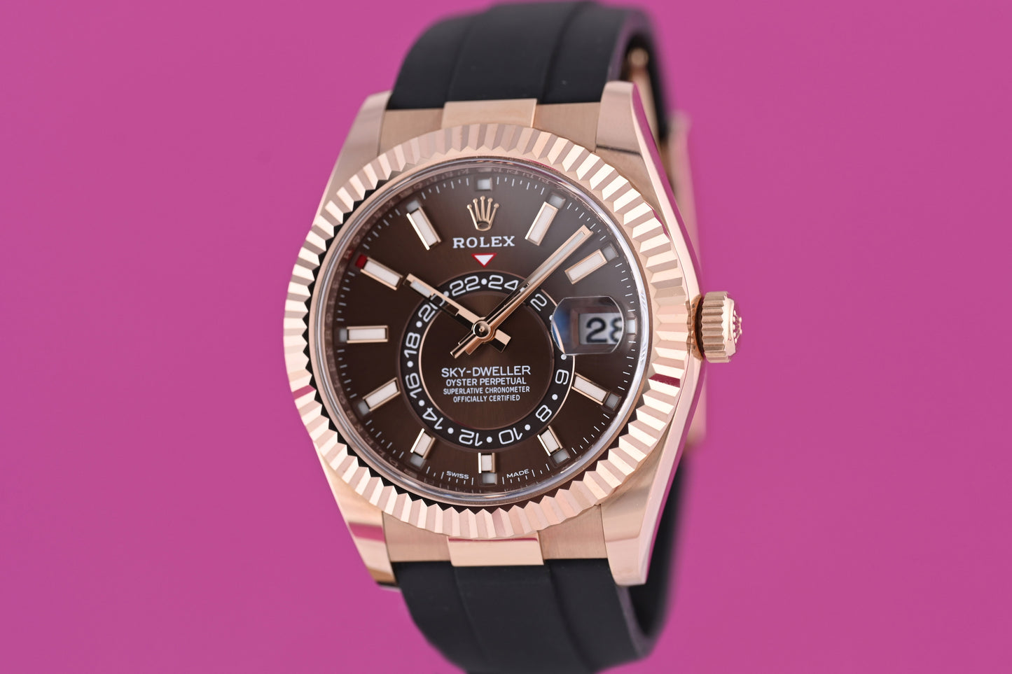 Rolex Sky-Dweller Roségold 326235 - Full Set
