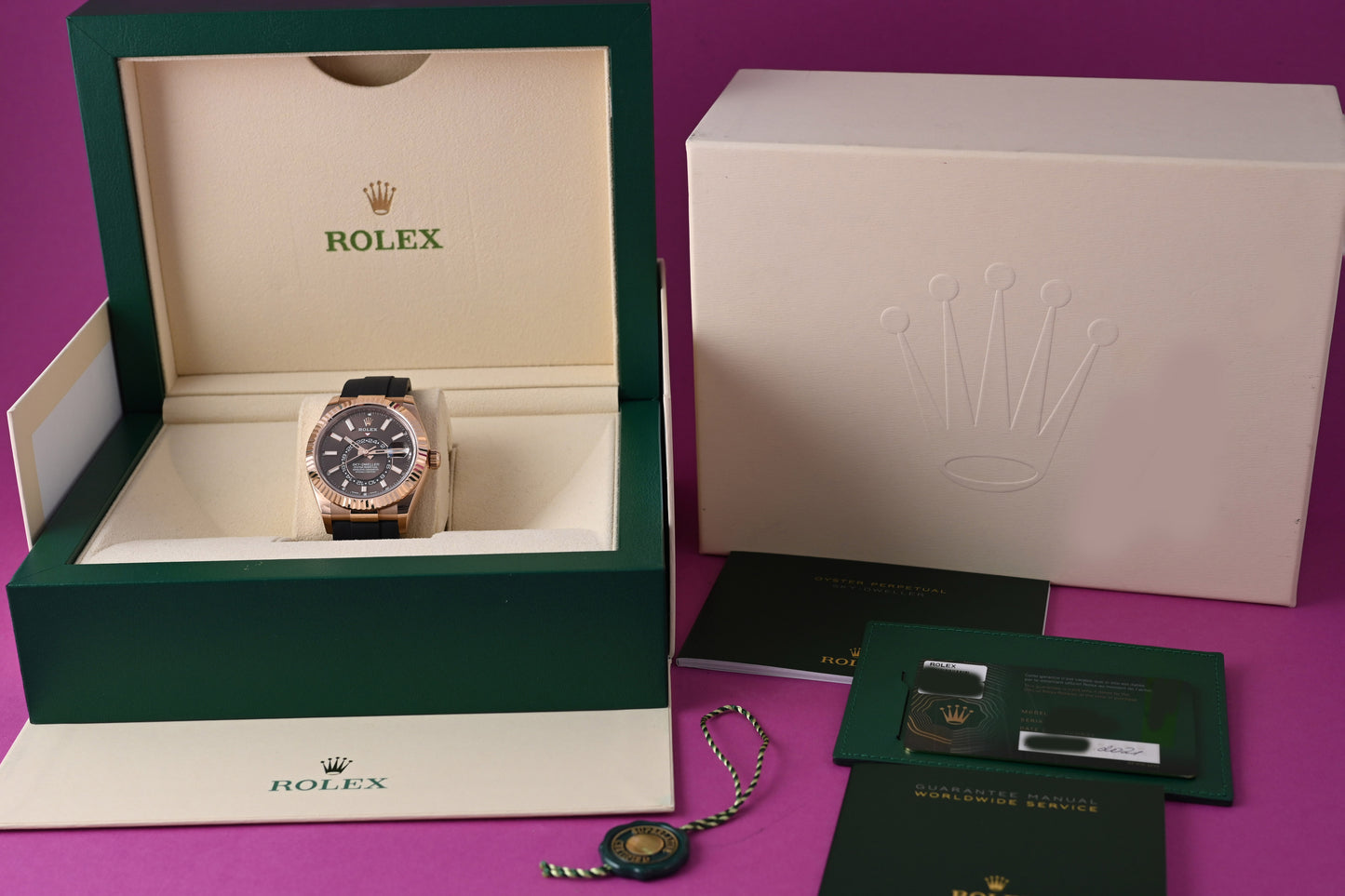 Rolex Sky-Dweller Roségold 326235 - Full Set