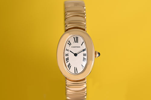 Cartier Baignoire 18k Yellow Gold - Watch ONLY