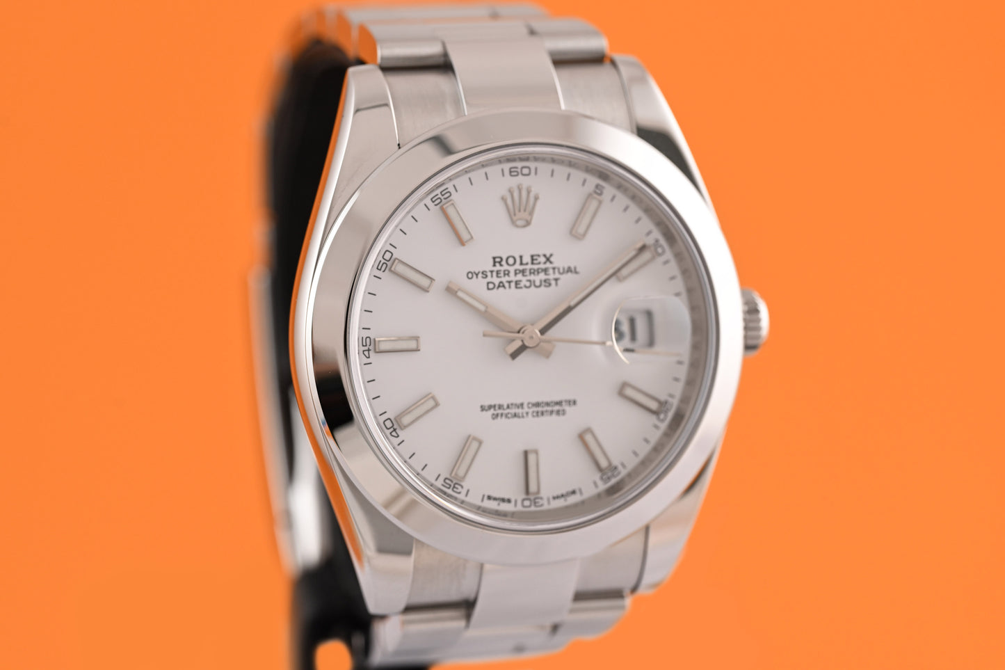 Rolex Datejust 41 - 126300 - White Dial - Full Set - LC100