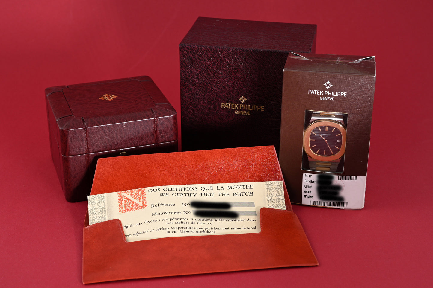 Patek Philippe Nautilus Jumbo 3700 Stahl/Gold - Box & Papiere