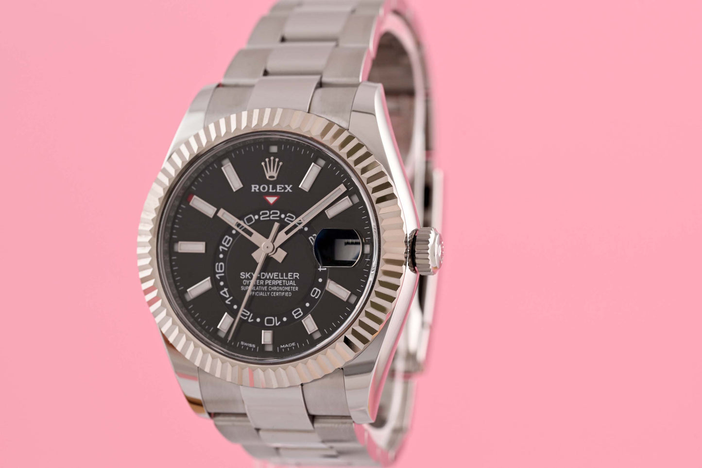 Rolex Sky-Dweller 326934 - Black Dial - Full Set