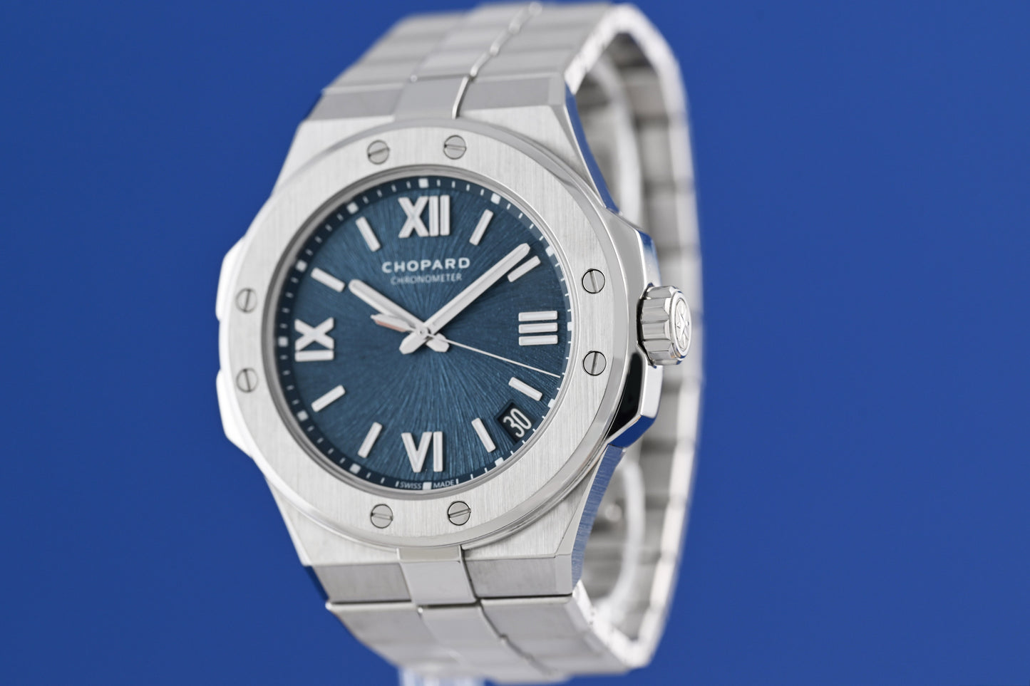 Chopard Alpine Eagle Large - Full Set - Blue Dial