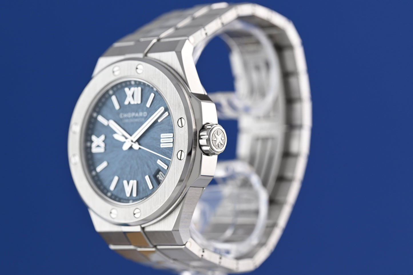 Chopard Alpine Eagle Large - Full Set - Blue Dial