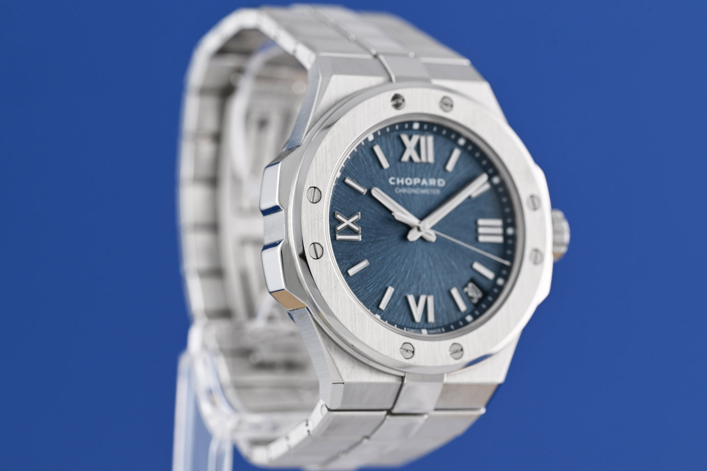 Chopard Alpine Eagle Large - Full Set - Blue Dial