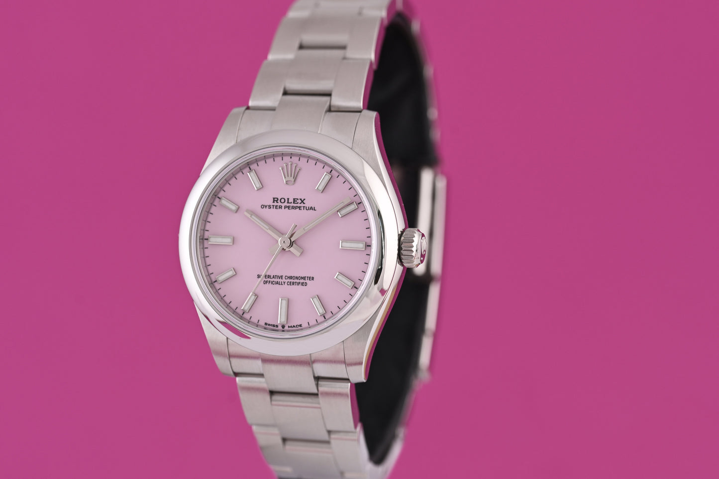 Rolex Oyster Perpetual 31mm 277200 - Full Set - Candy Pink - NEW