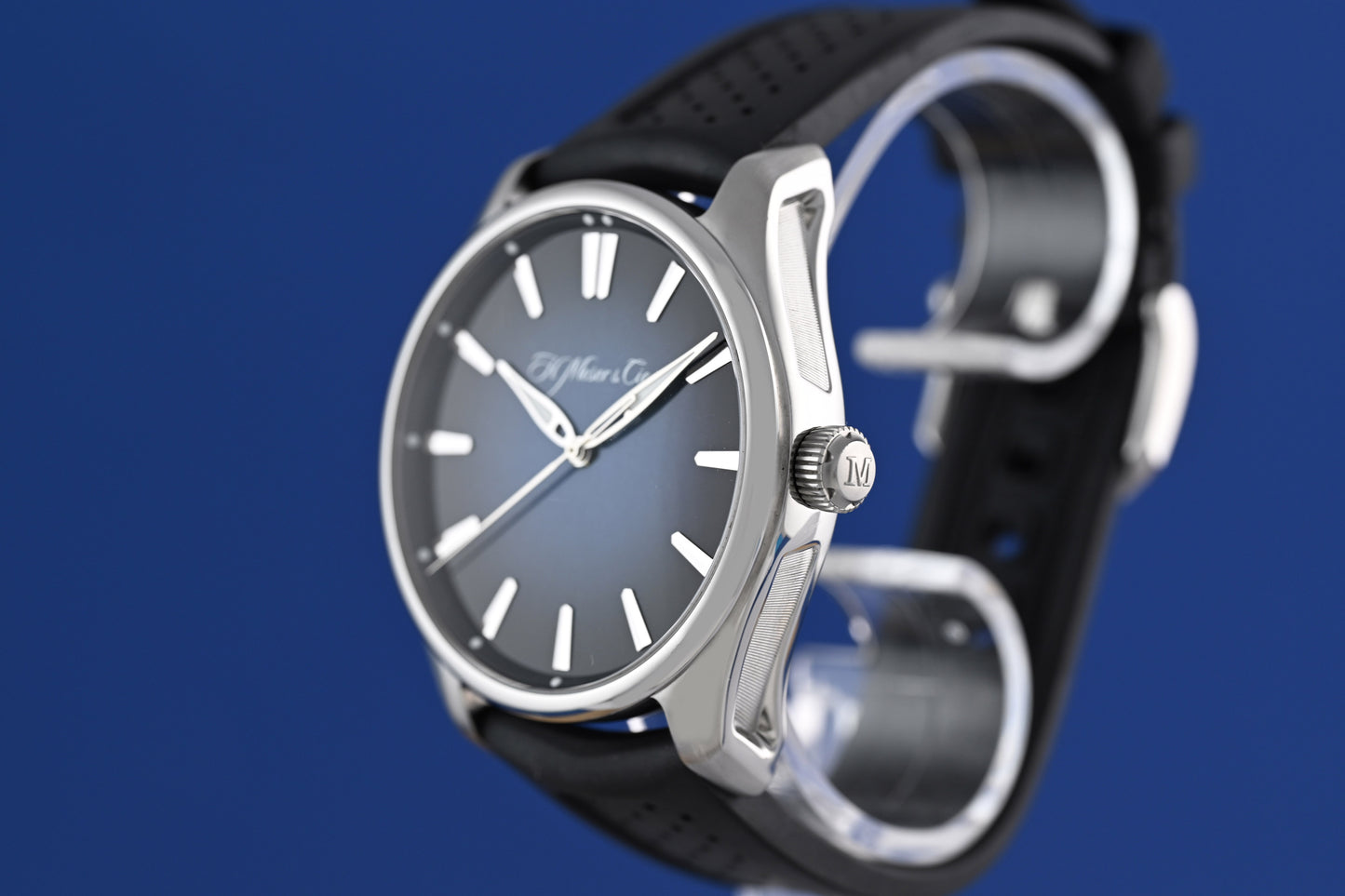 H.Moser & Cie. Pioneer Centre Seconds - Midnight Blue - Full Set