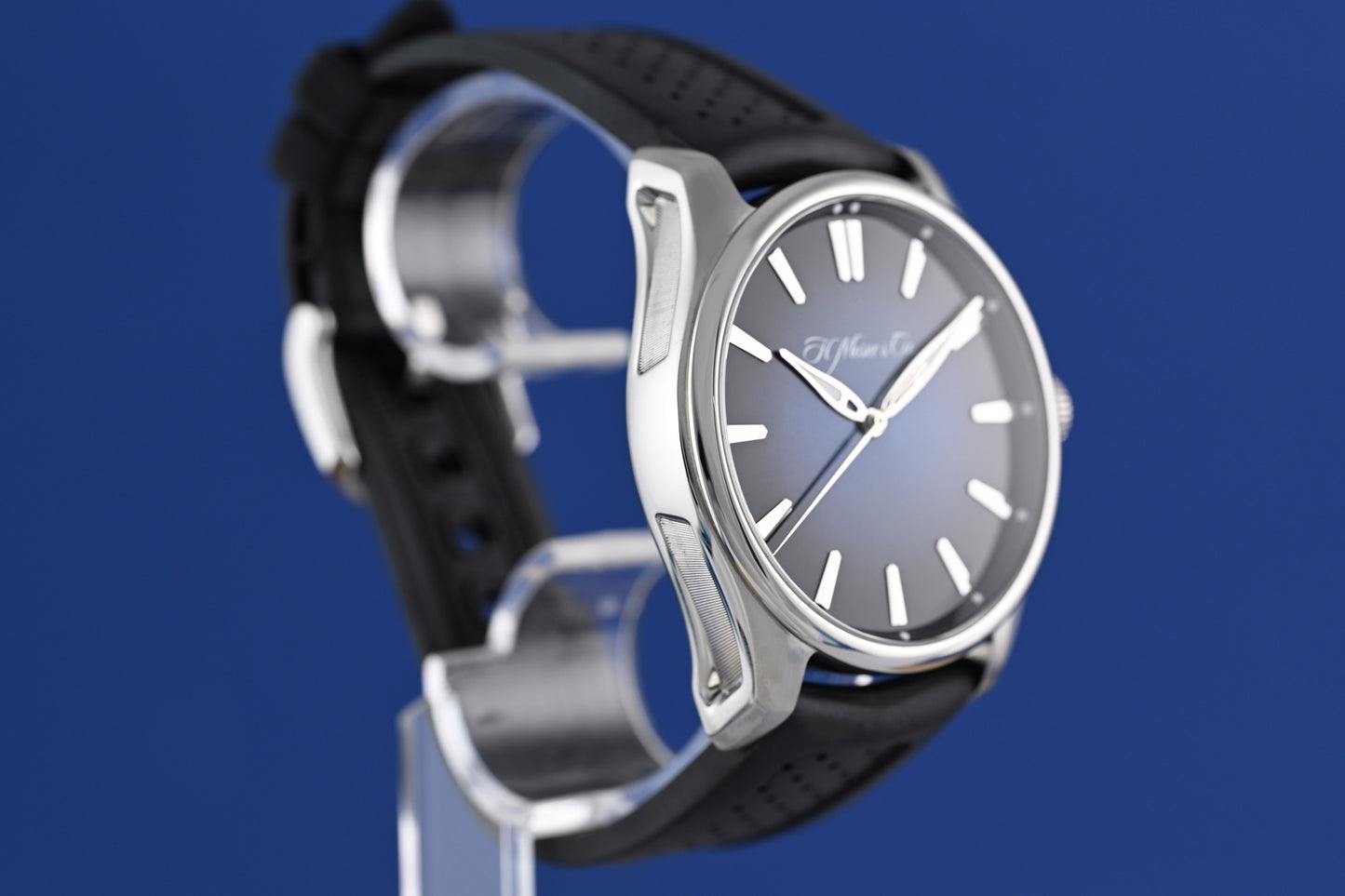 H.Moser & Cie. Pioneer Centre Seconds - Midnight Blue - Full Set